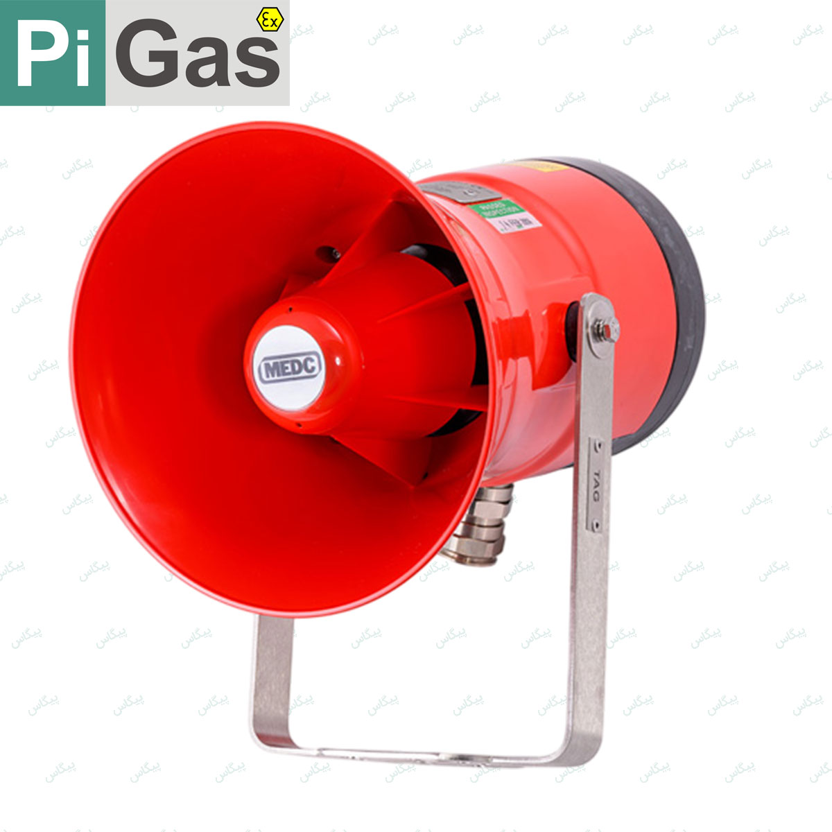 تصویر آژیر ضد انفجار و ضد آب MEDC مدل DB3B