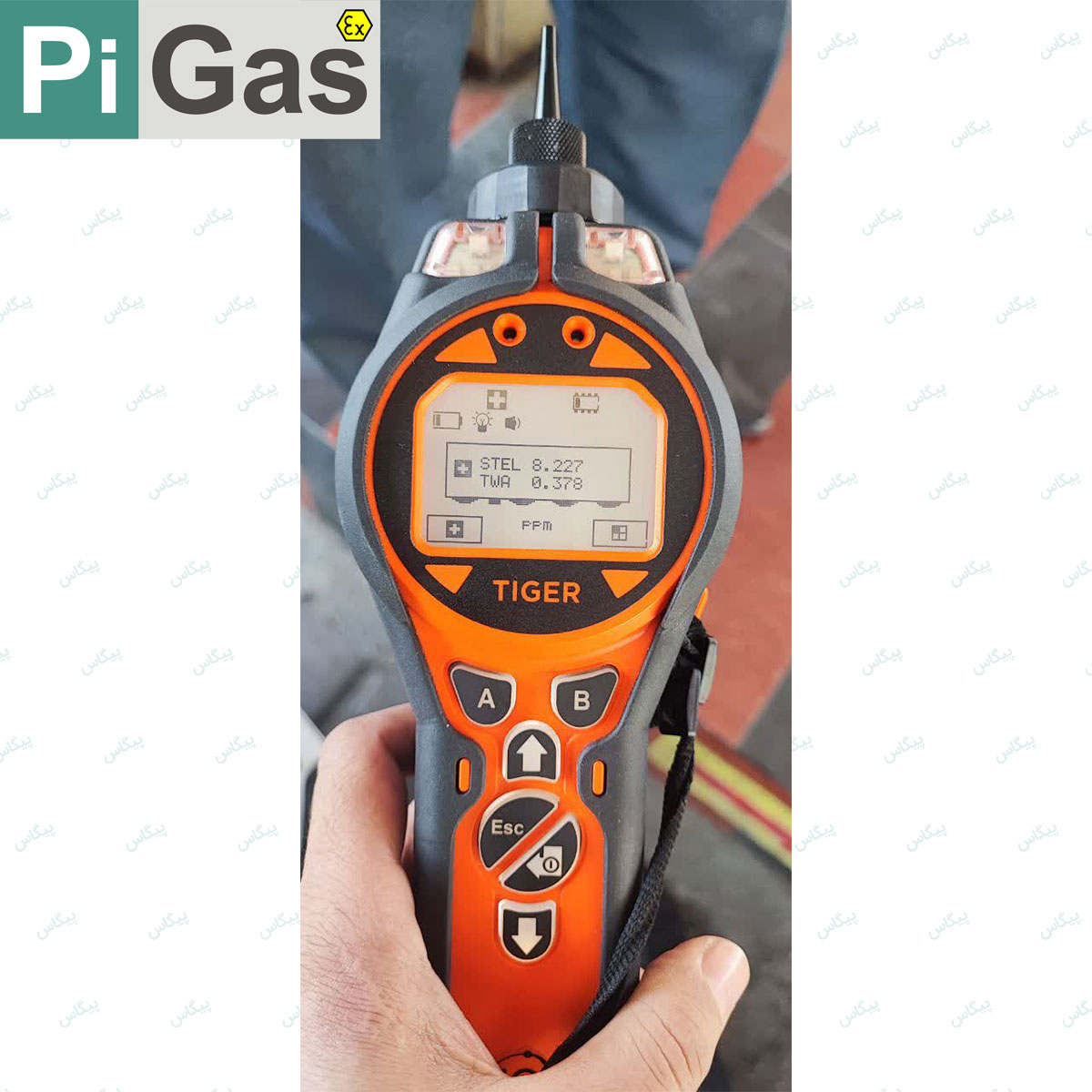 تصویر آشکار ساز گاز (VOCs) مدل Phocheck Tiger