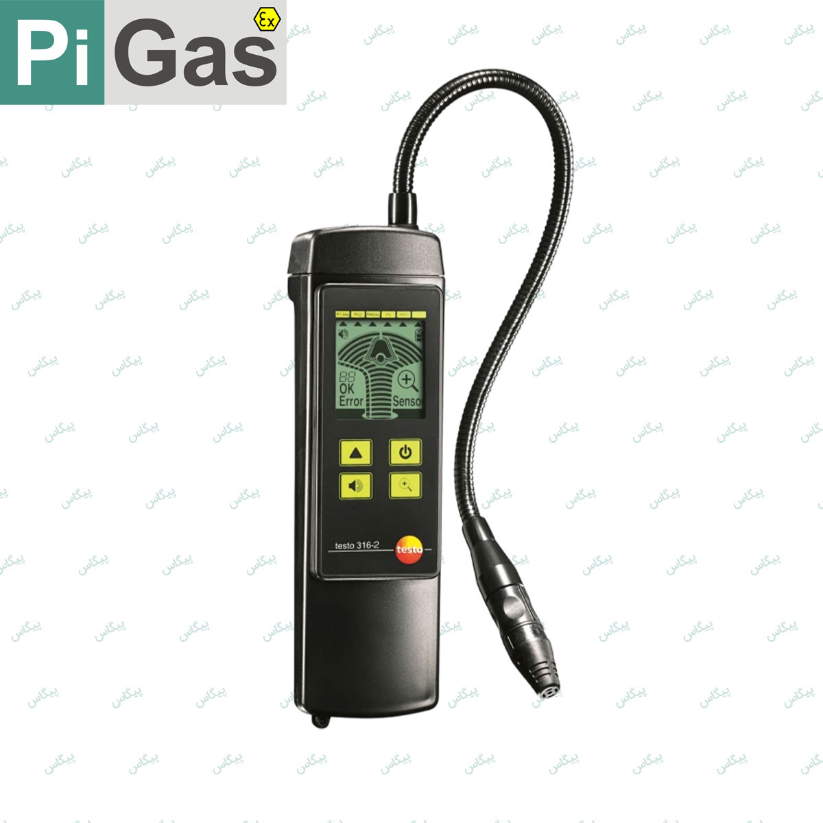 تصویر نشت یاب گاز تستو Testo) 316-2)