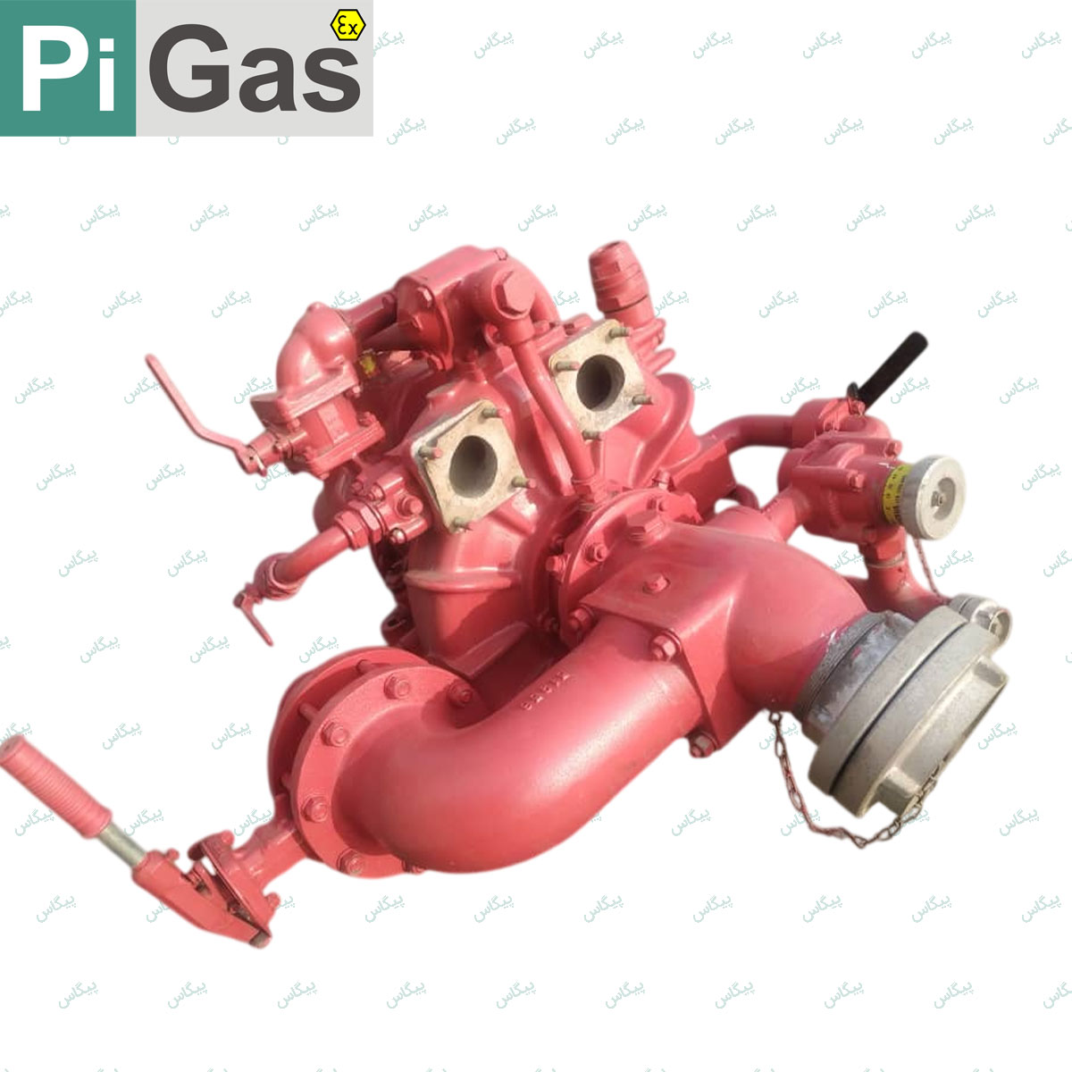 تصویر پمپ آتش نشانی ۳۶۰۰ دور بر دقیقه گودآیوا (Godiva) خودرویی